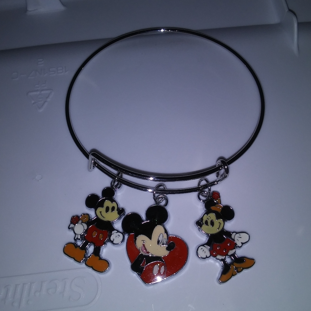 Mickey Mouse and Minnie Mouse Bracelet